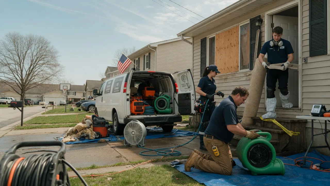 Water Damage Restoration in Belvidere, IL near me